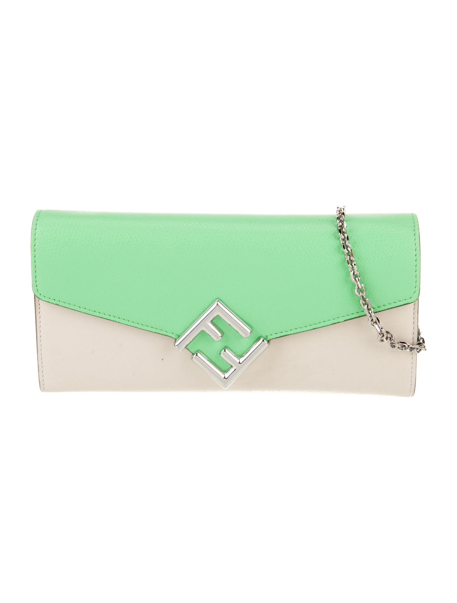 Fendi Leather Wallet on a Chain
