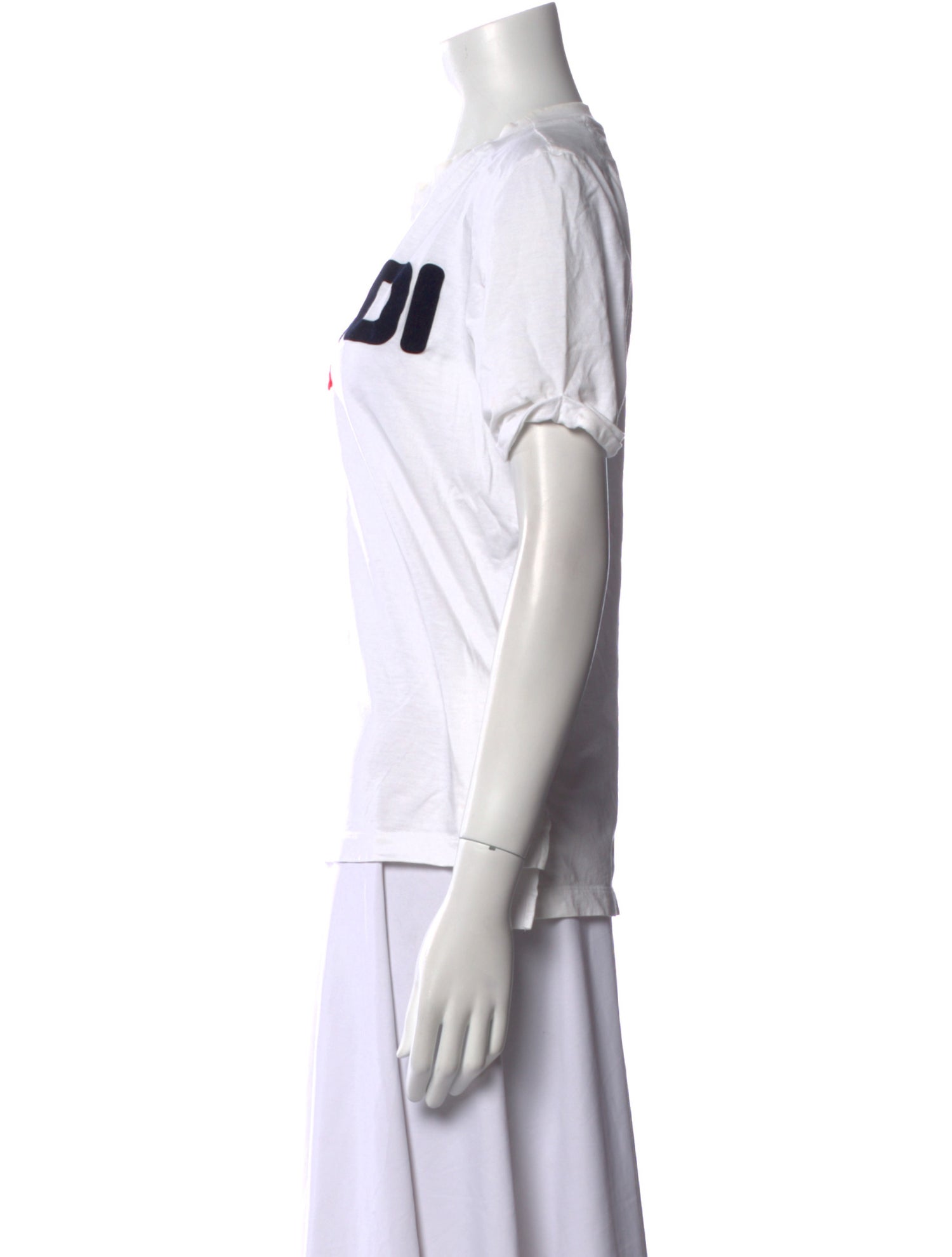 Fendi Graphic Print Crew Neck T-Shirt