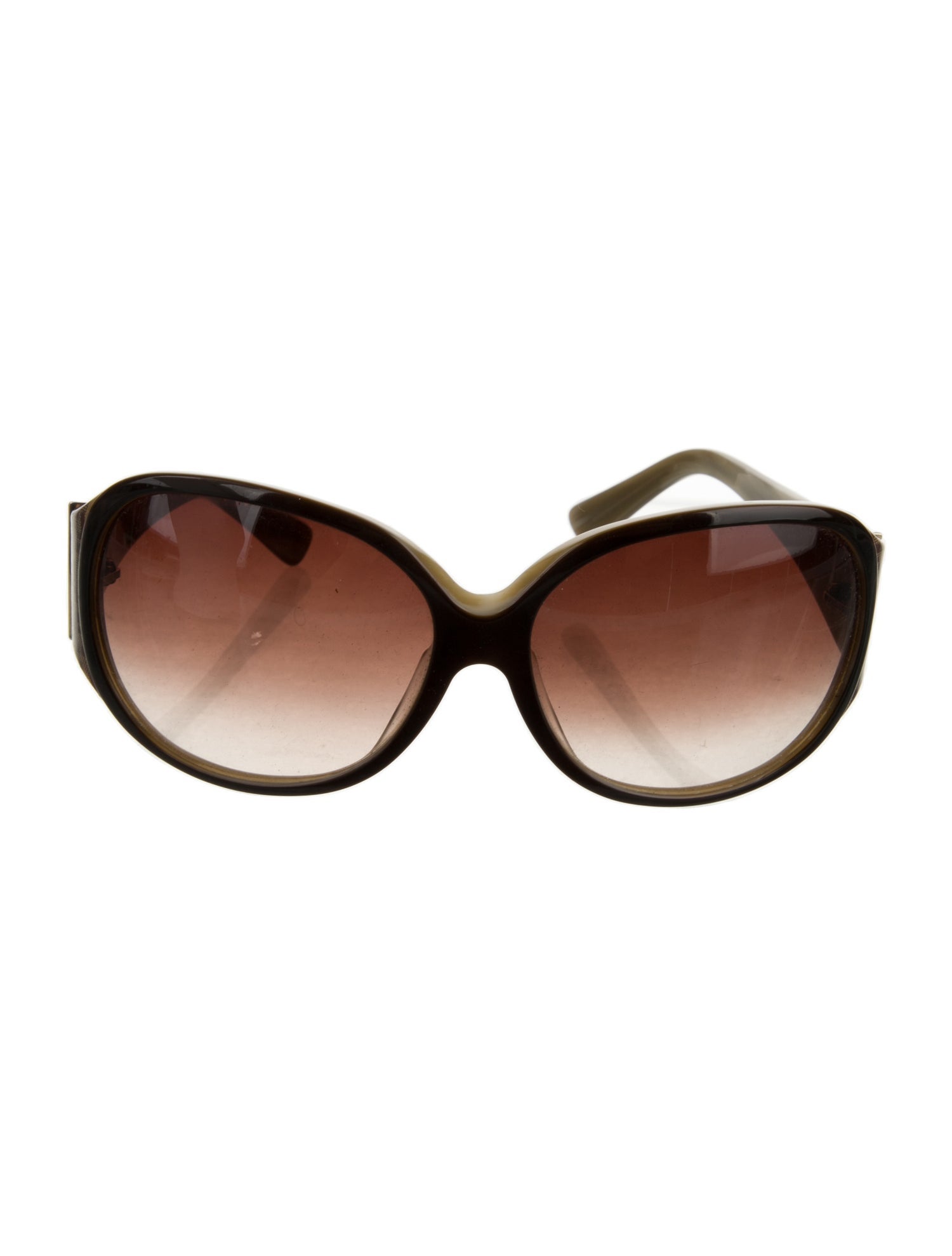 Fendi Zucca FF Logo Oversize Sunglasses