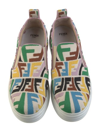 Fendi Zucca FF Logo Printed Sneakers