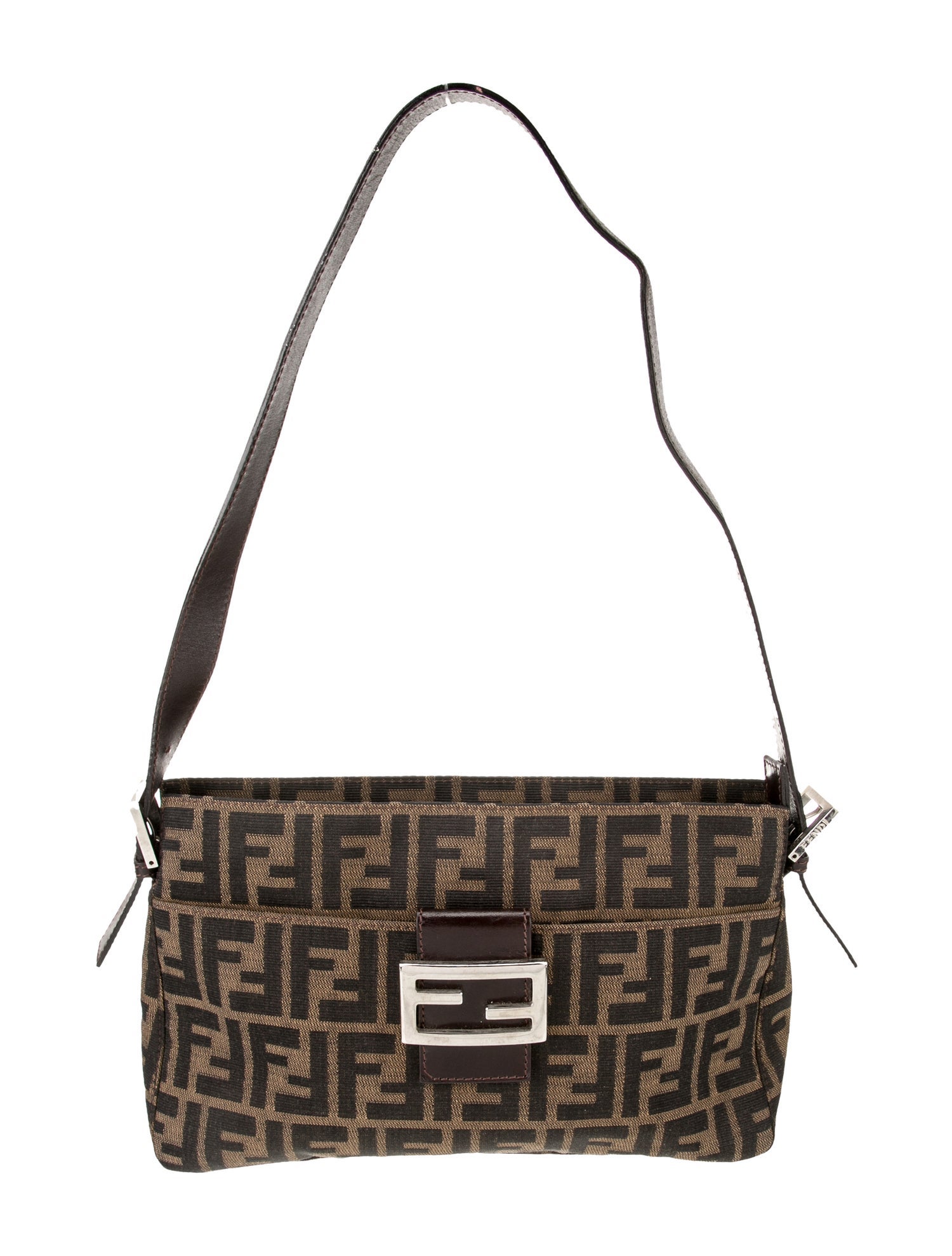 Fendi Zucca FF Shoulder Bag
