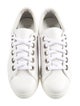 Fendi Quilted Pattern Leather Sneakers