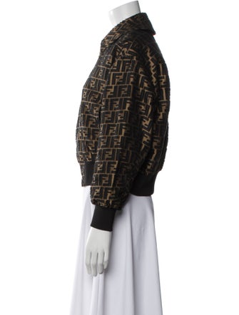 Fendi Printed Denim Jacket