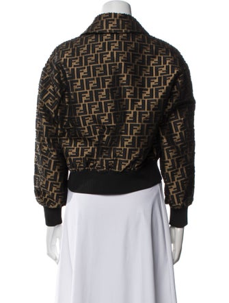 Fendi Printed Denim Jacket