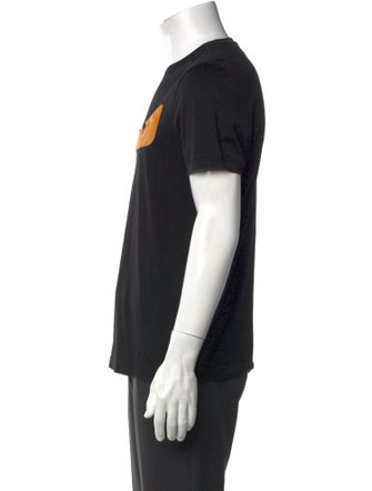 Fendi Monsters Motif Crew Neck T-Shirt