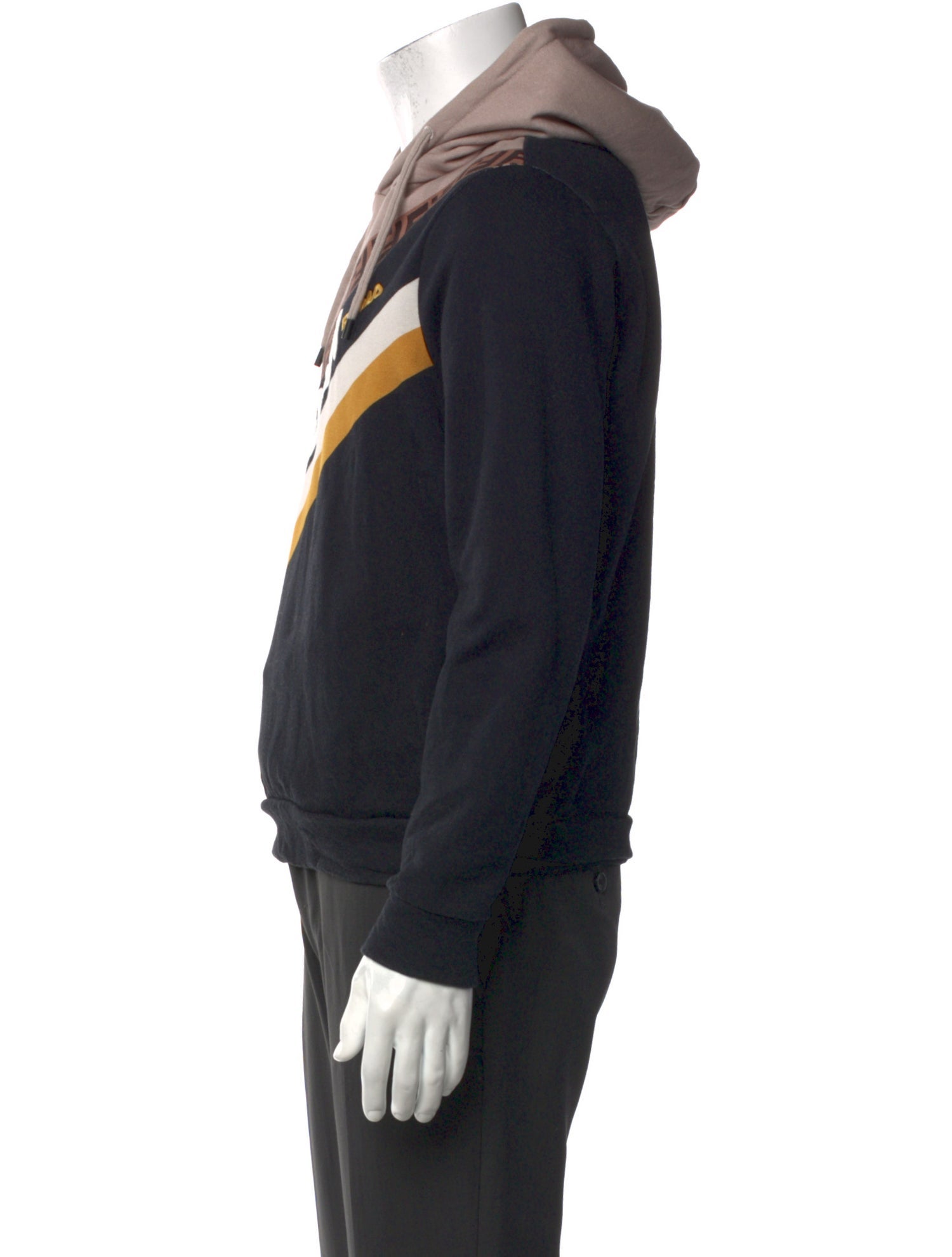 Fendi Zucca FF Logo Graphic Print Hoodie