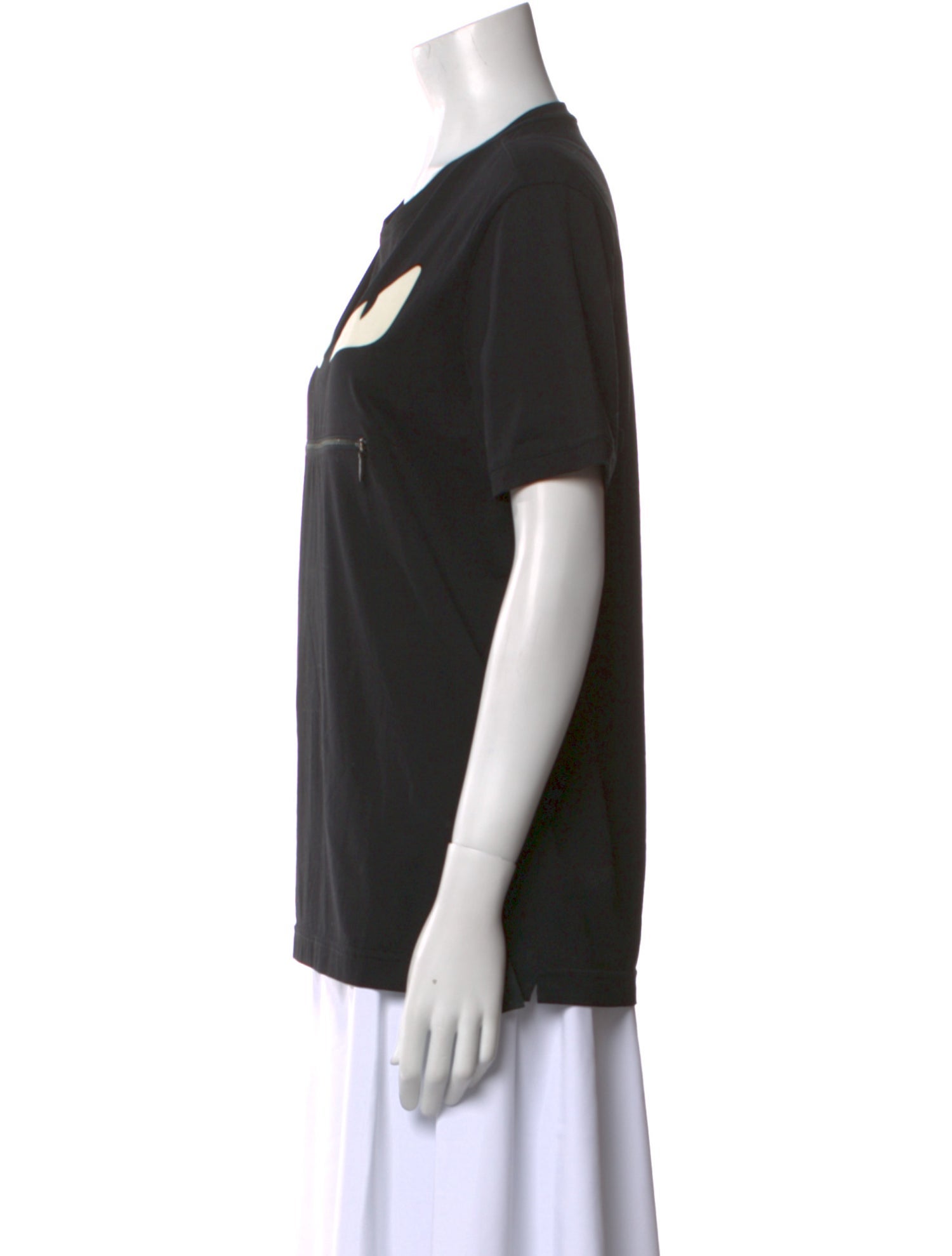 Fendi Graphic Print Crew Neck T-Shirt