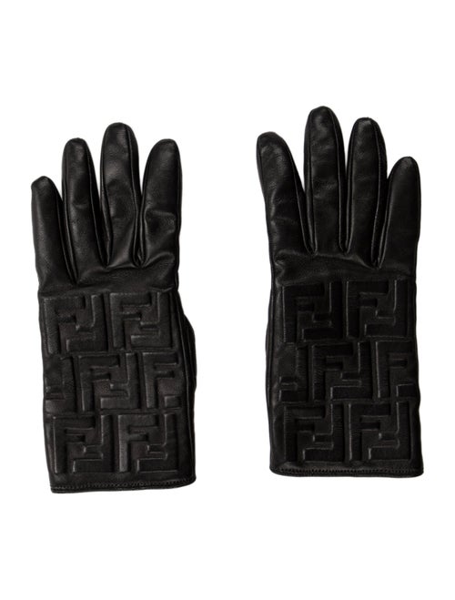 Fendi Leather Gloves