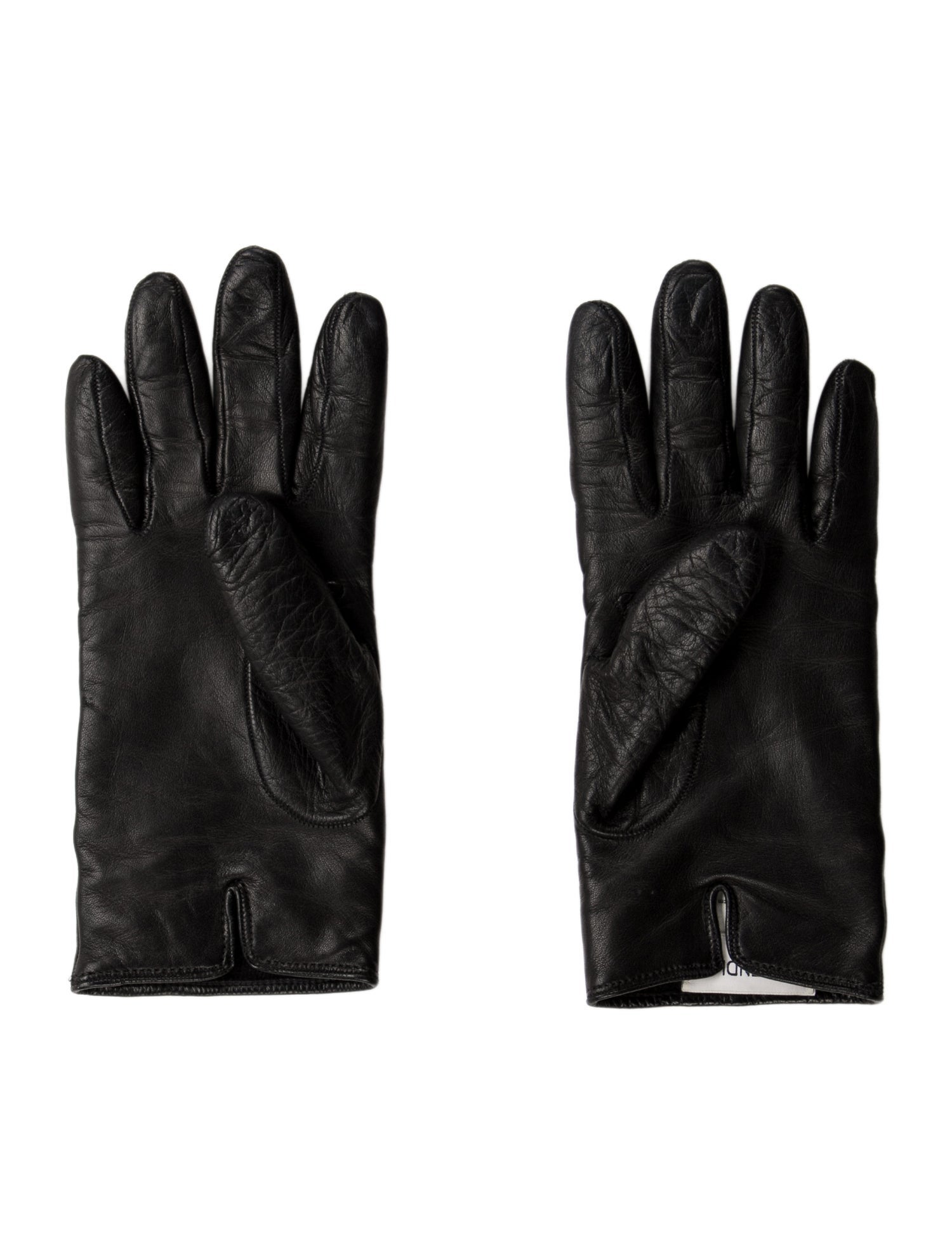 Fendi Leather Gloves