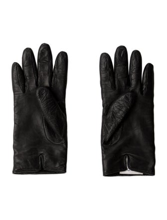 Fendi Leather Gloves