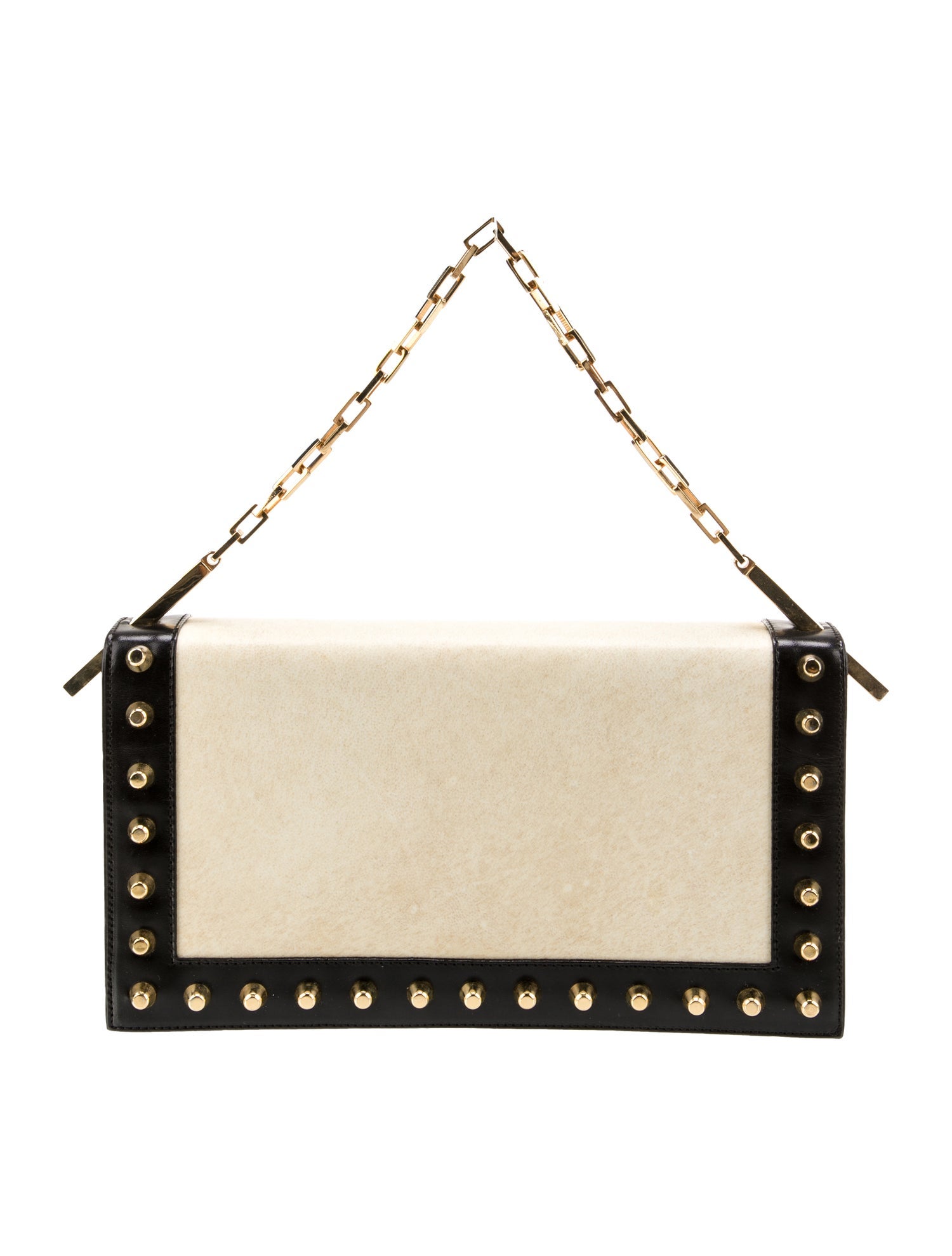 Fendi Leather Top Handle Bag