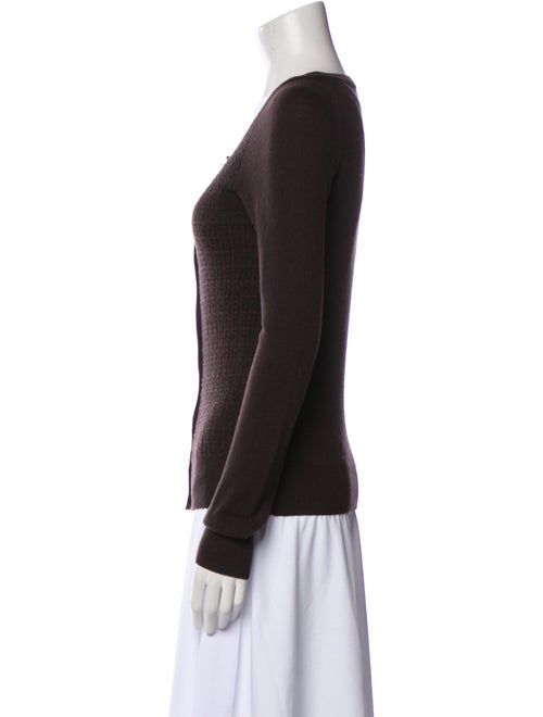 Fendi Wool Scoop Neck Sweater