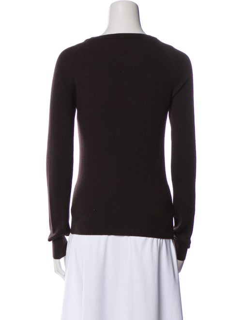 Fendi Wool Scoop Neck Sweater