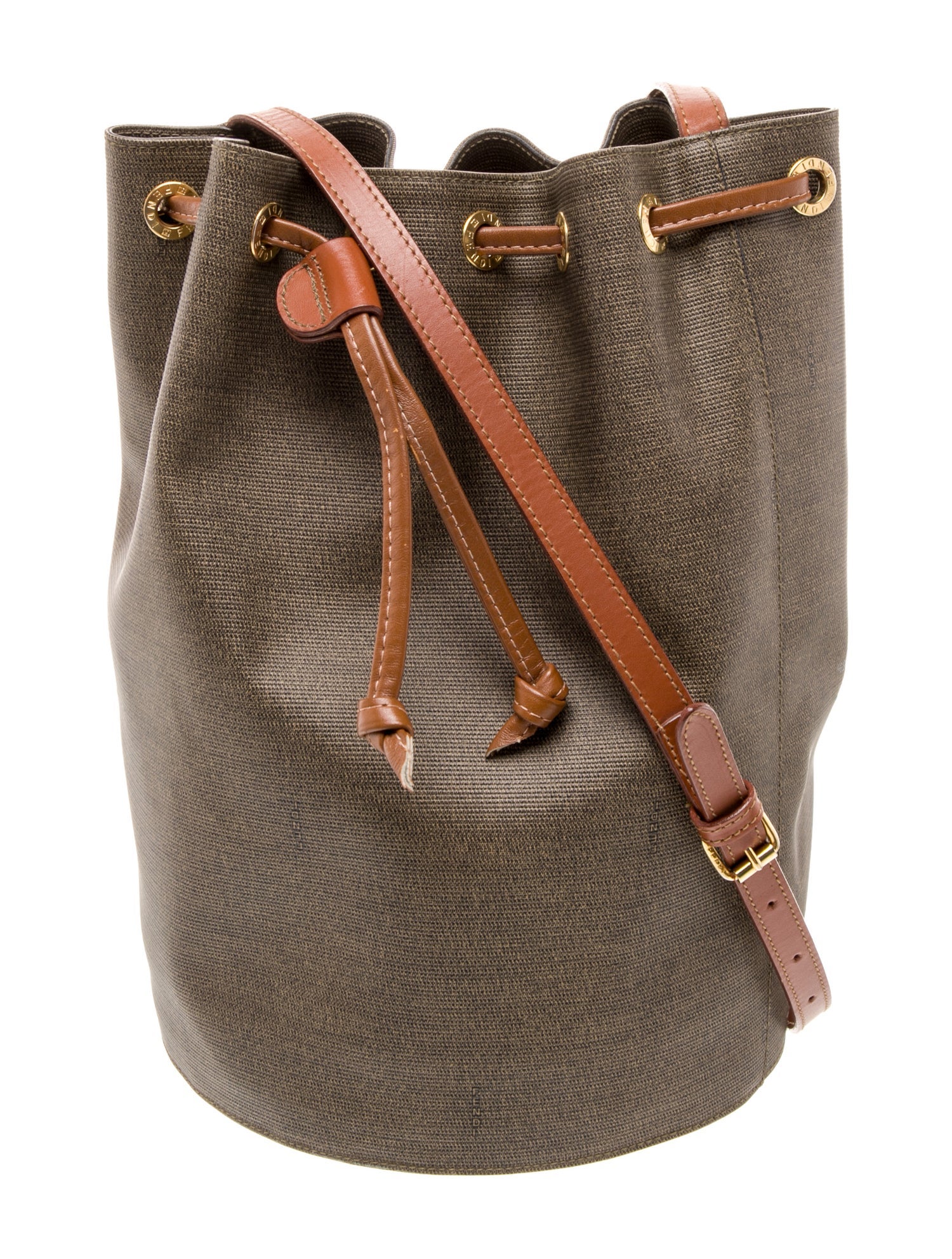 Fendi Canvas Bucket Bag