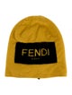 Fendi Logo Knit Wool Beanie