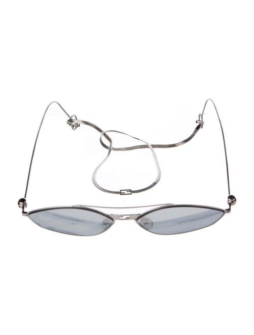 Fendi Oversize Gradient Sunglasses