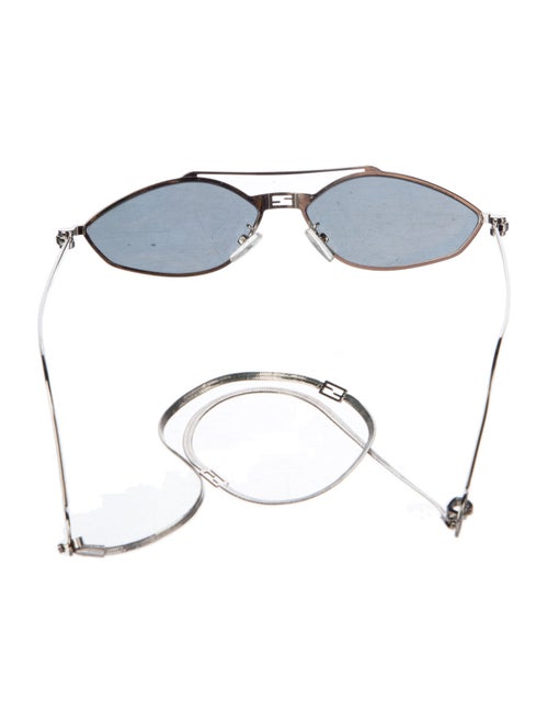 Fendi Oversize Gradient Sunglasses