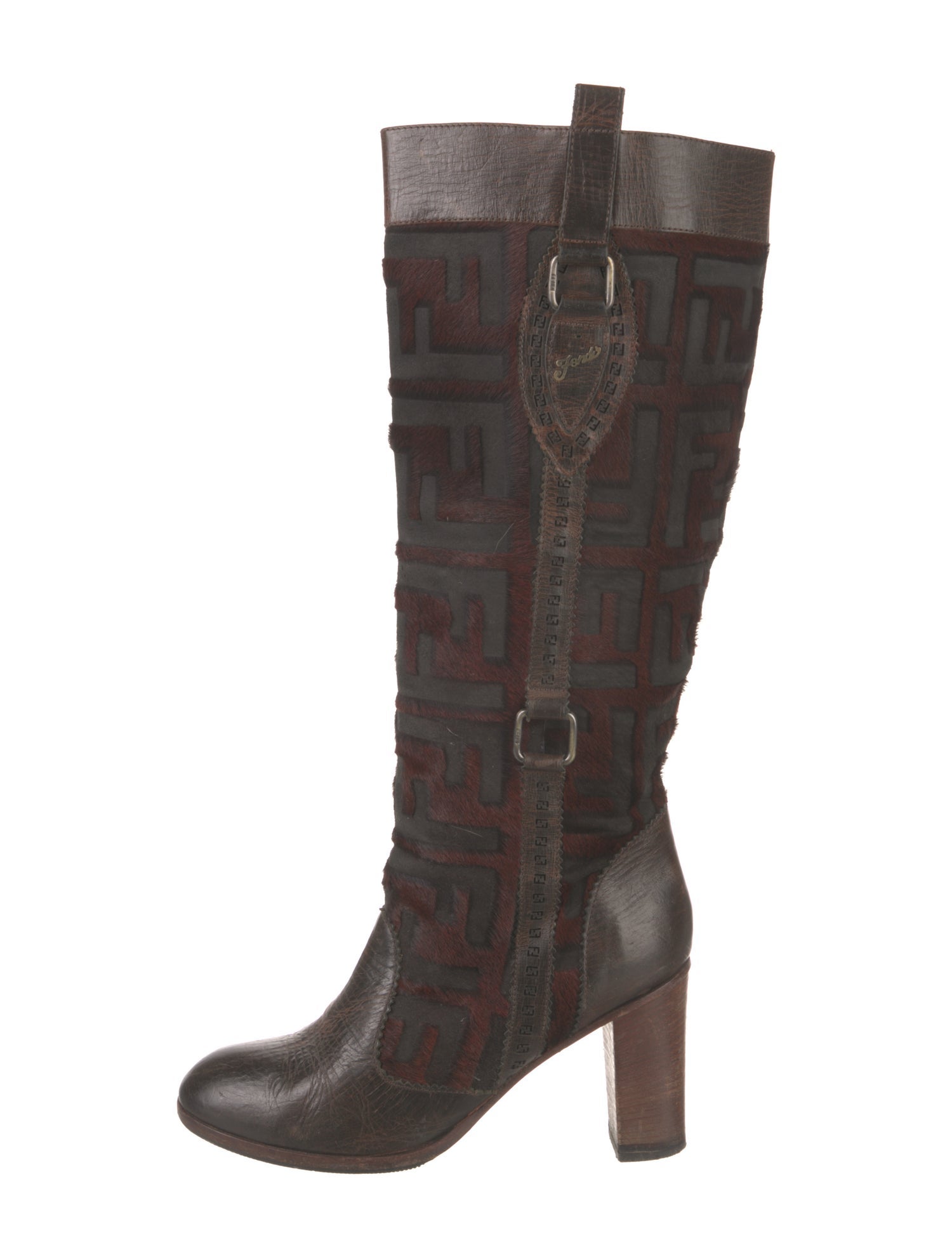 Fendi Vintage FF 1974 Boots