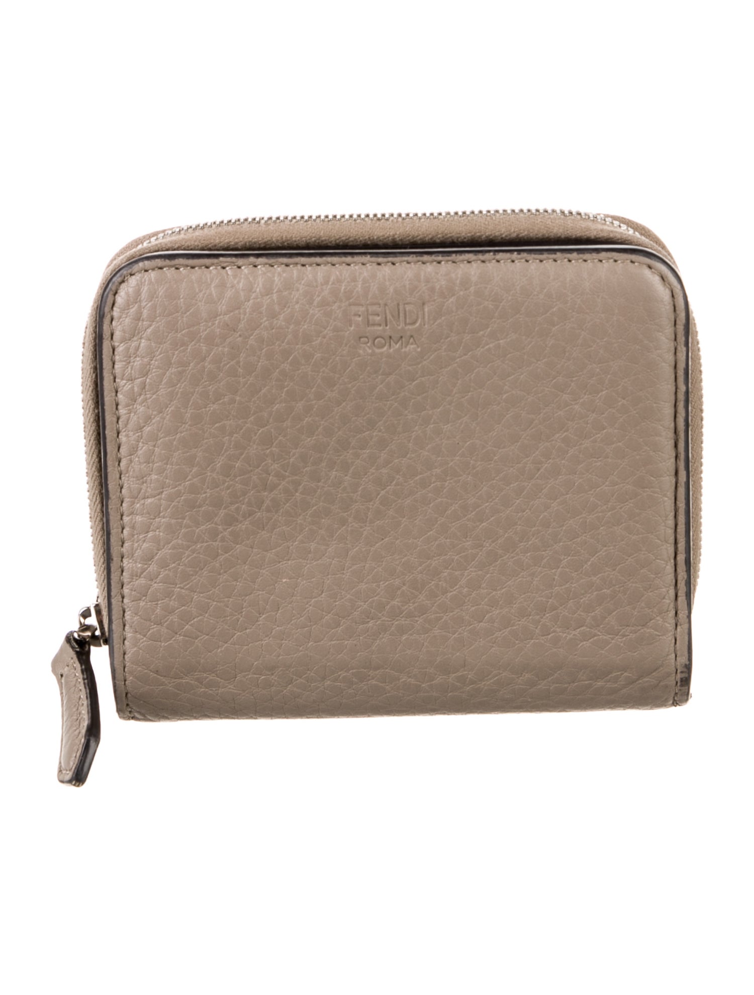 Fendi 2020 Calfskin Compact Wallet