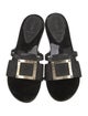 Fendi Zucca FF Logo Patterned Slides