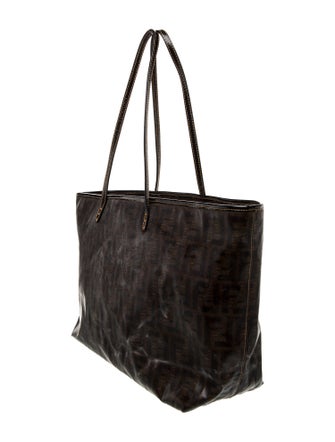Fendi Zucca FF Roll Tote Medium