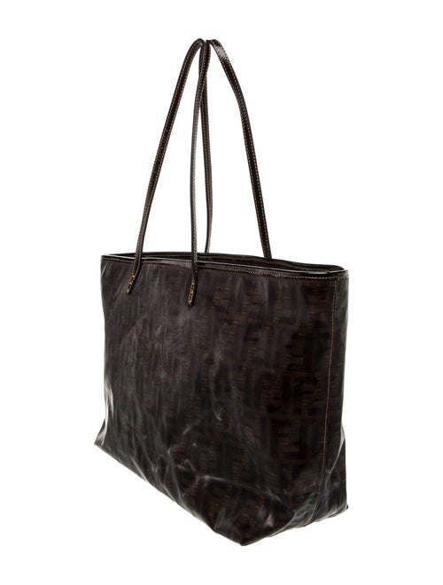 Fendi Zucca FF Roll Tote Medium