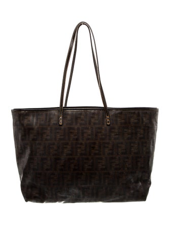 Fendi Zucca FF Roll Tote Medium