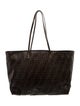 Fendi Zucca FF Roll Tote Medium