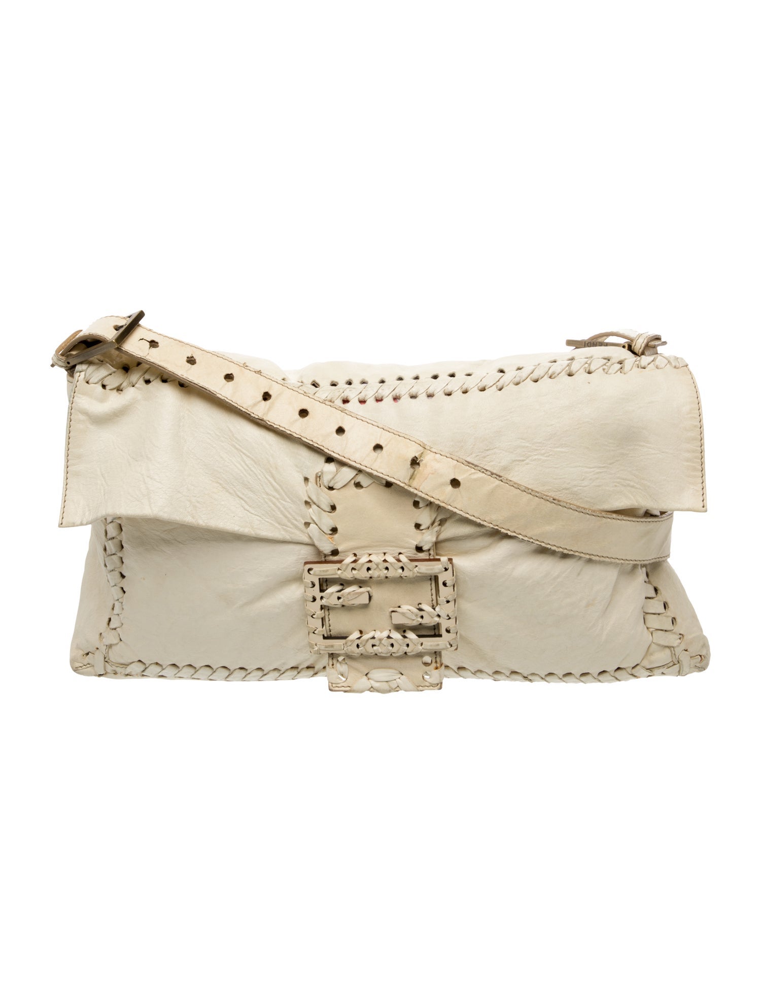 Fendi Leather Baguette