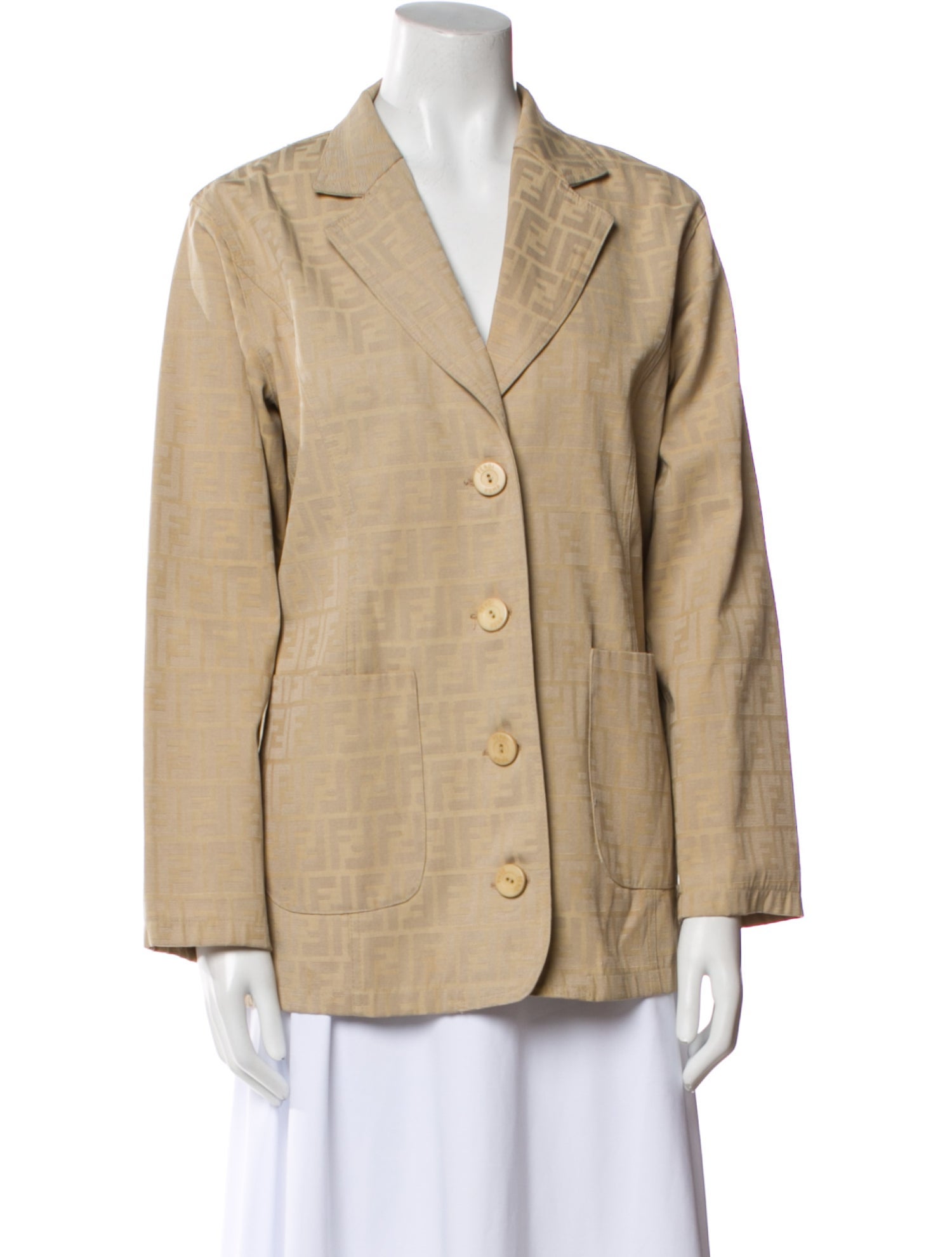 Fendi Vintage Late 1980's - Early 1990's Blazer