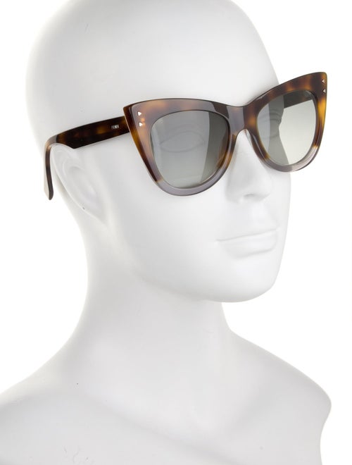 Fendi Cat-Eye Tinted Sunglasses