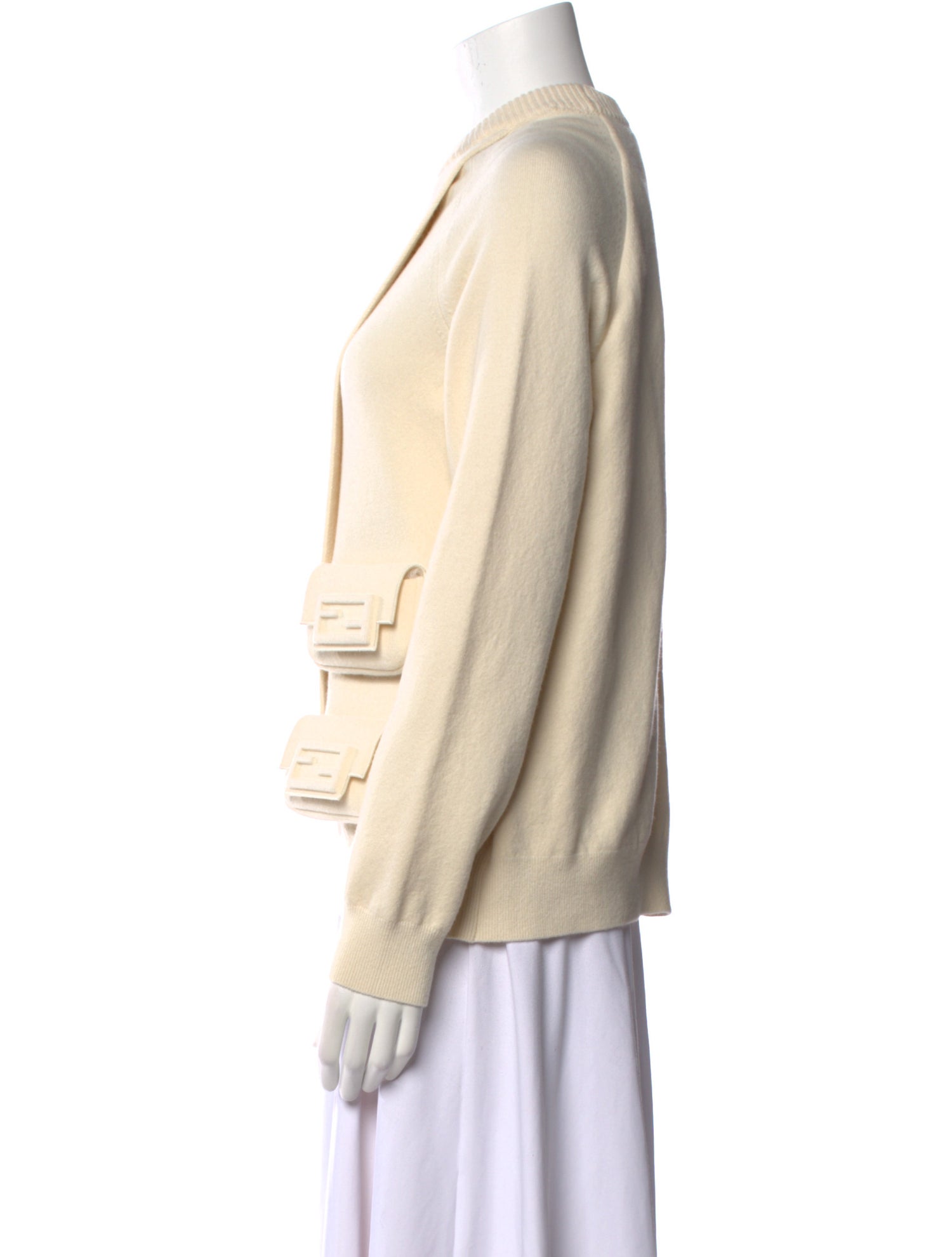 Fendi Wool Crew Neck Sweater w/ Tags