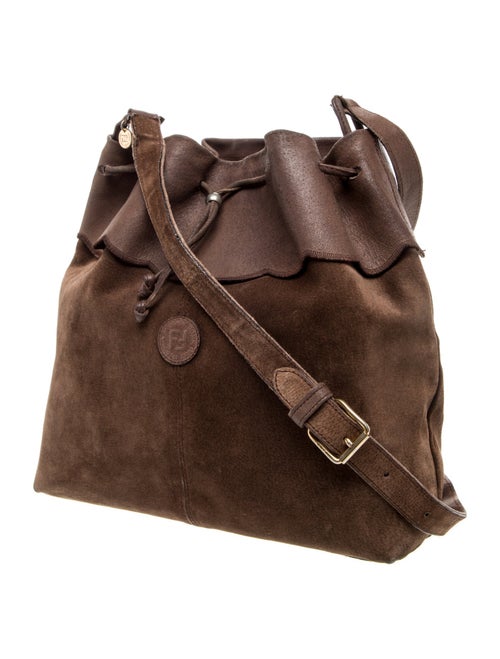 Fendi Suede Bucket Bag
