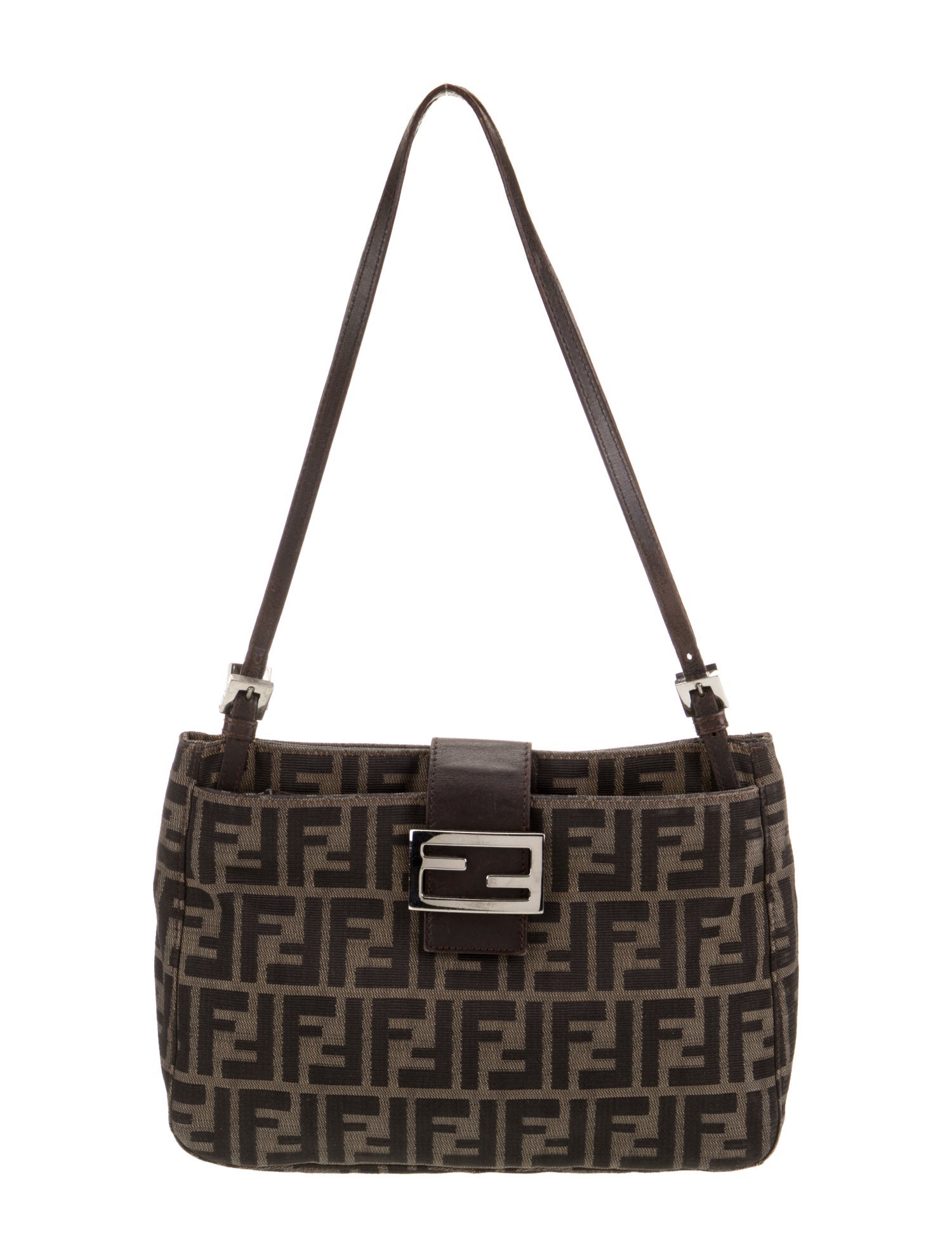 Fendi Zucca FF Shoulder Bag