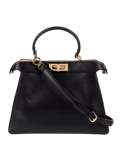 Fendi Leather Peekaboo Medium