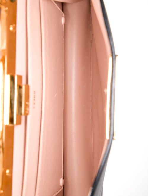 Fendi Leather Peekaboo Medium