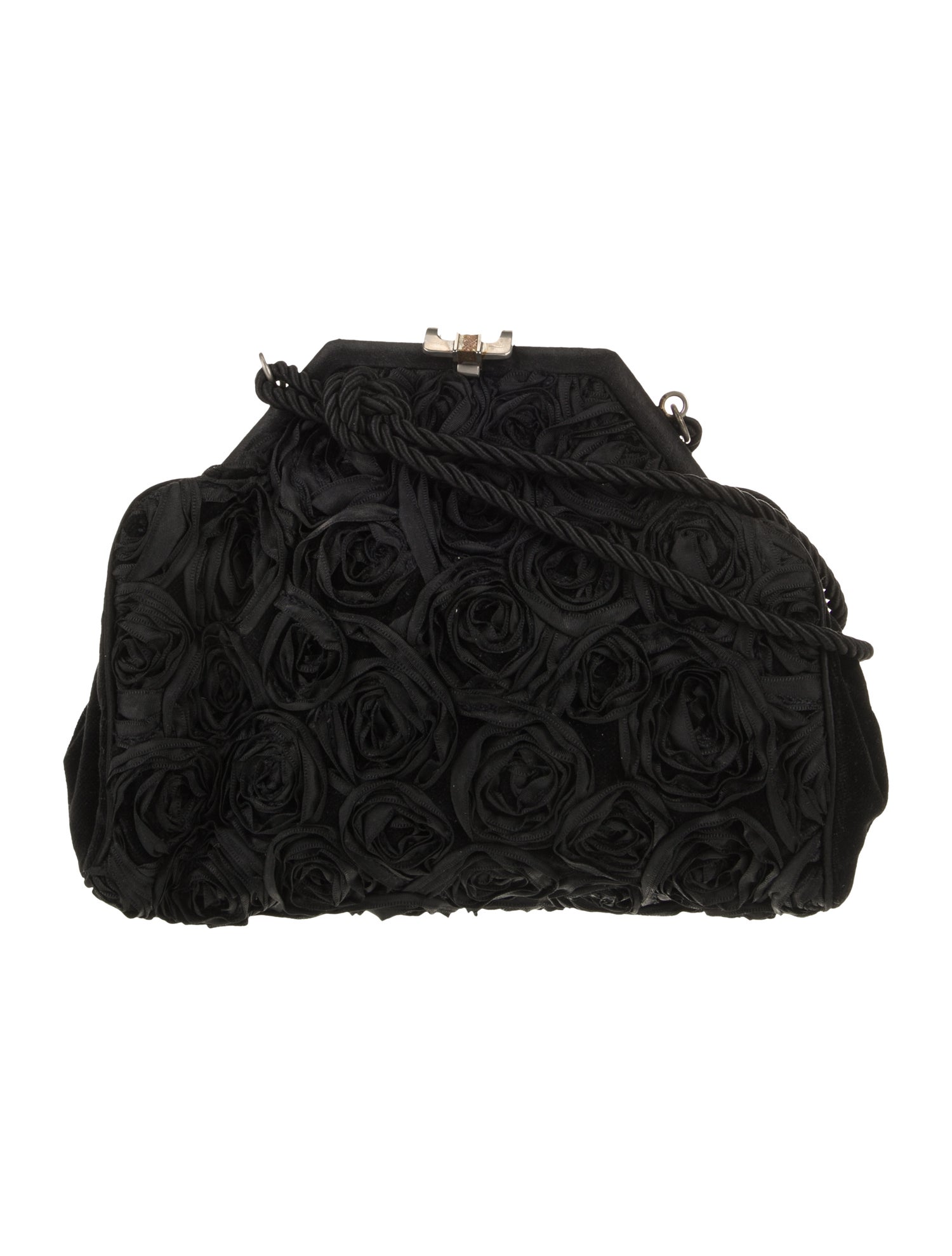 Fendi Velvet Crossbody Bag Vintage