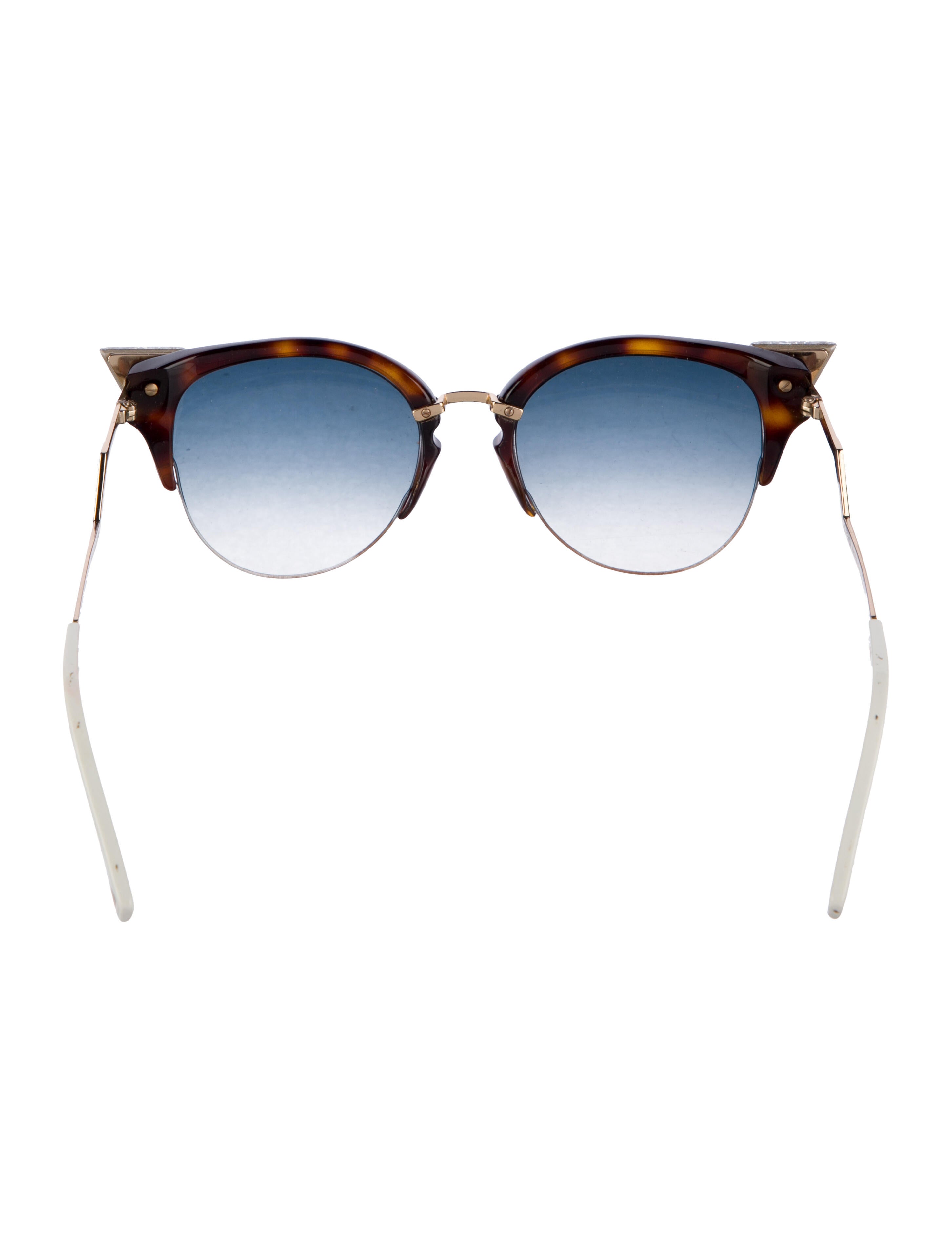 Fendi Cat-Eye Gradient Sunglasses