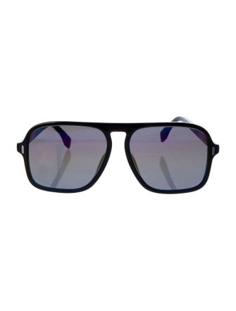 Fendi Square Mirrored Sunglasses