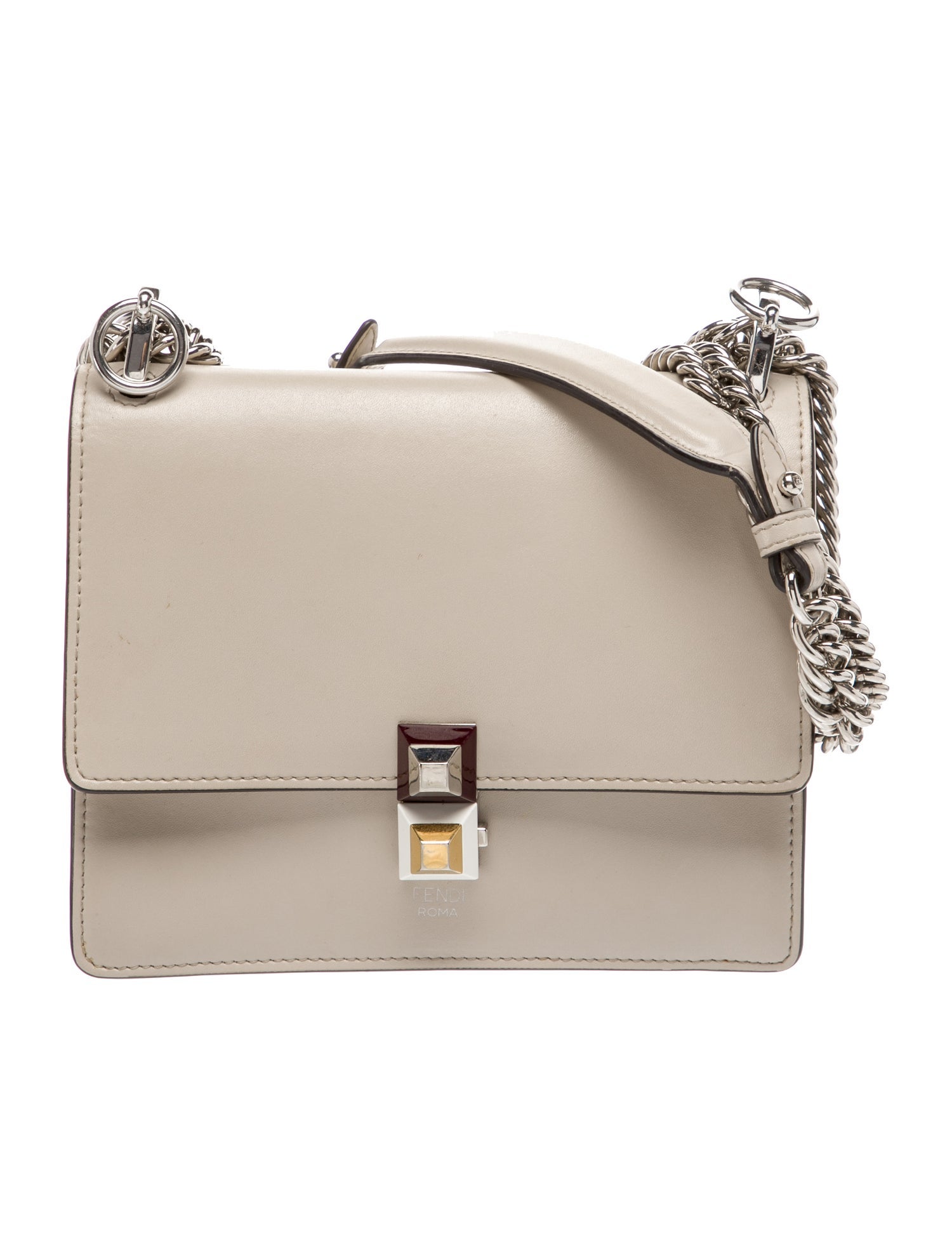 Fendi Leather Kan I Small