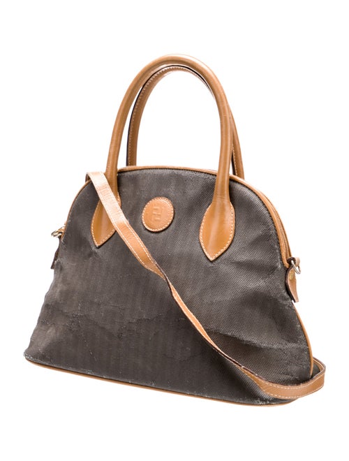 Fendi Pequin Top Handle Bag