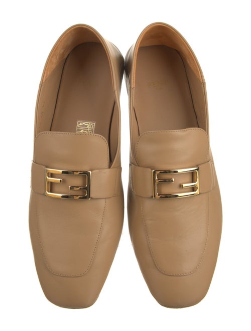 Fendi Leather Loafers