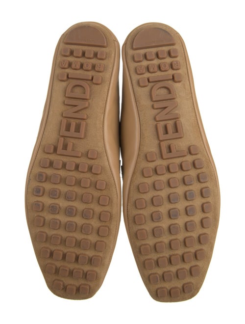 Fendi Leather Loafers