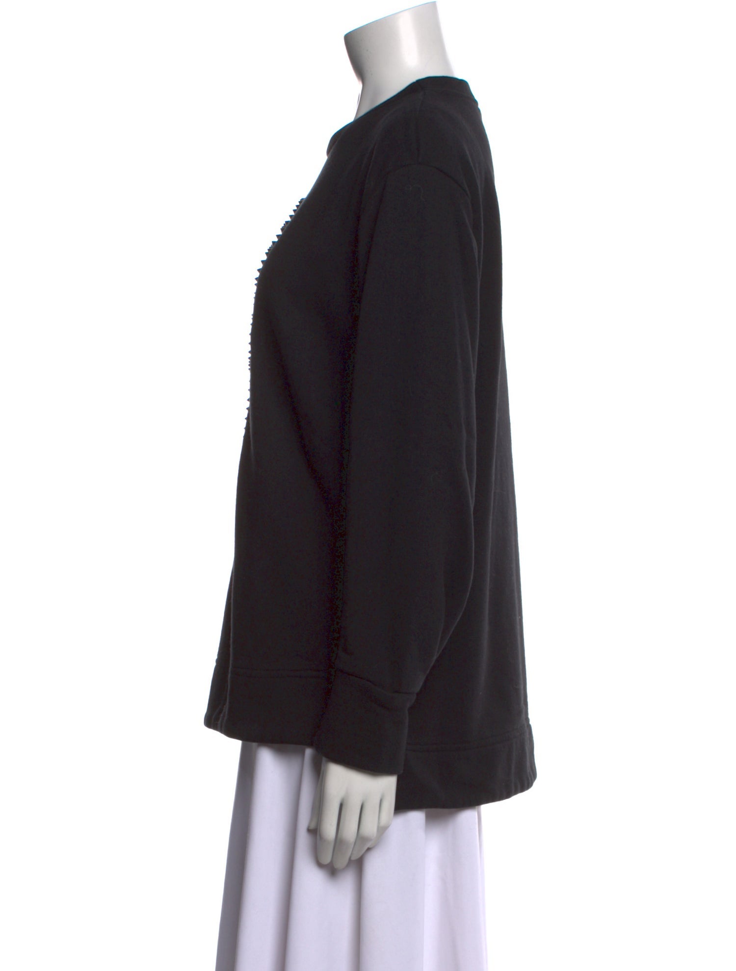 FENDI x Karl Lagerfeld Graphic Print Crew Neck Sweatshirt