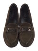 Fendi Suede Loafers