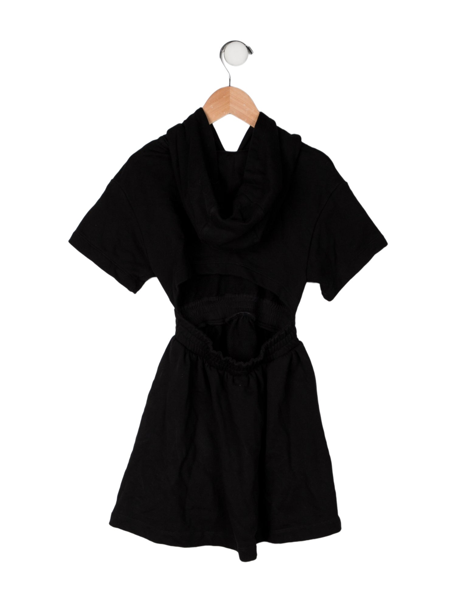 Fendi Hooded Short Sleeve Dress