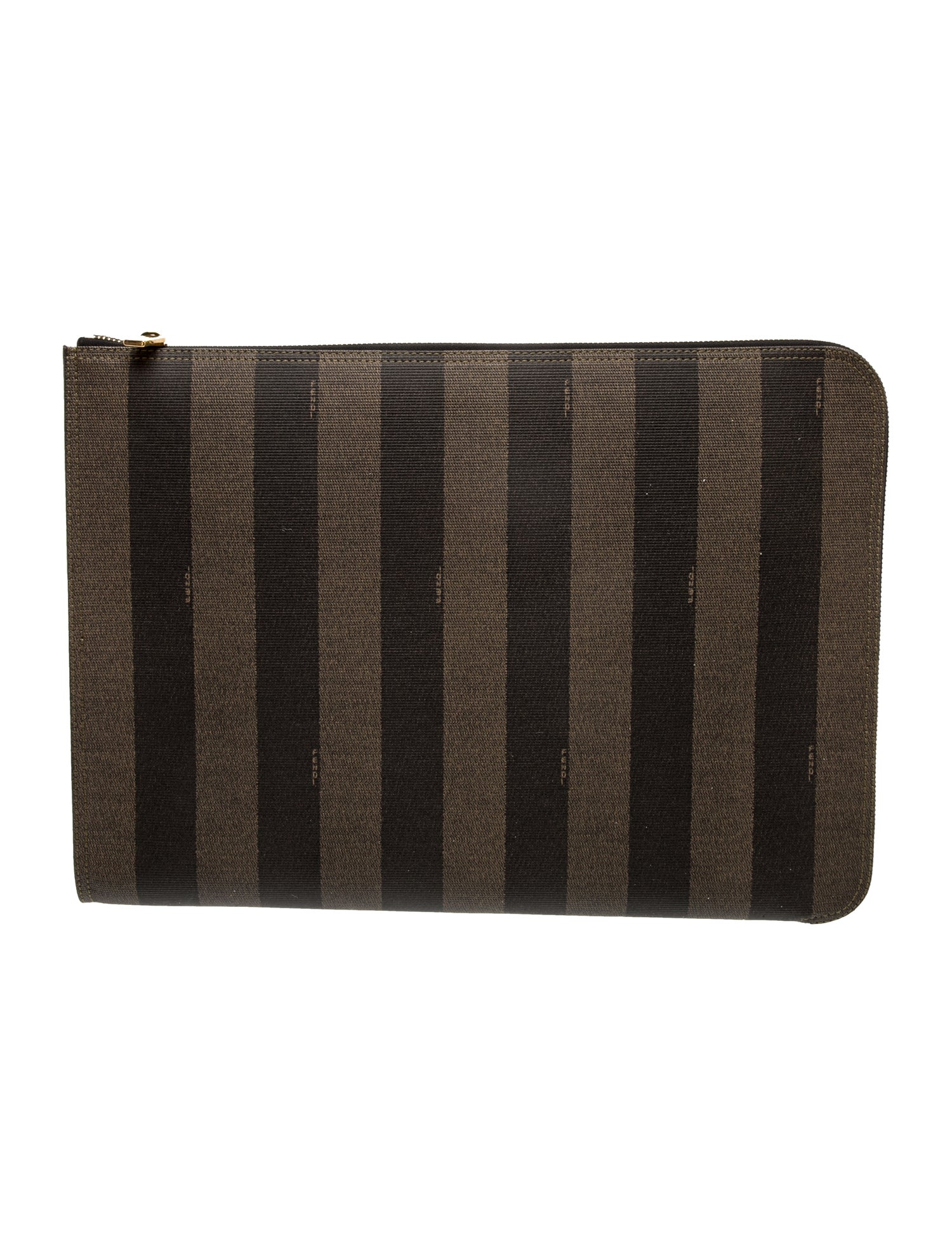 Fendi Pequin Laptop Case w/ Tags