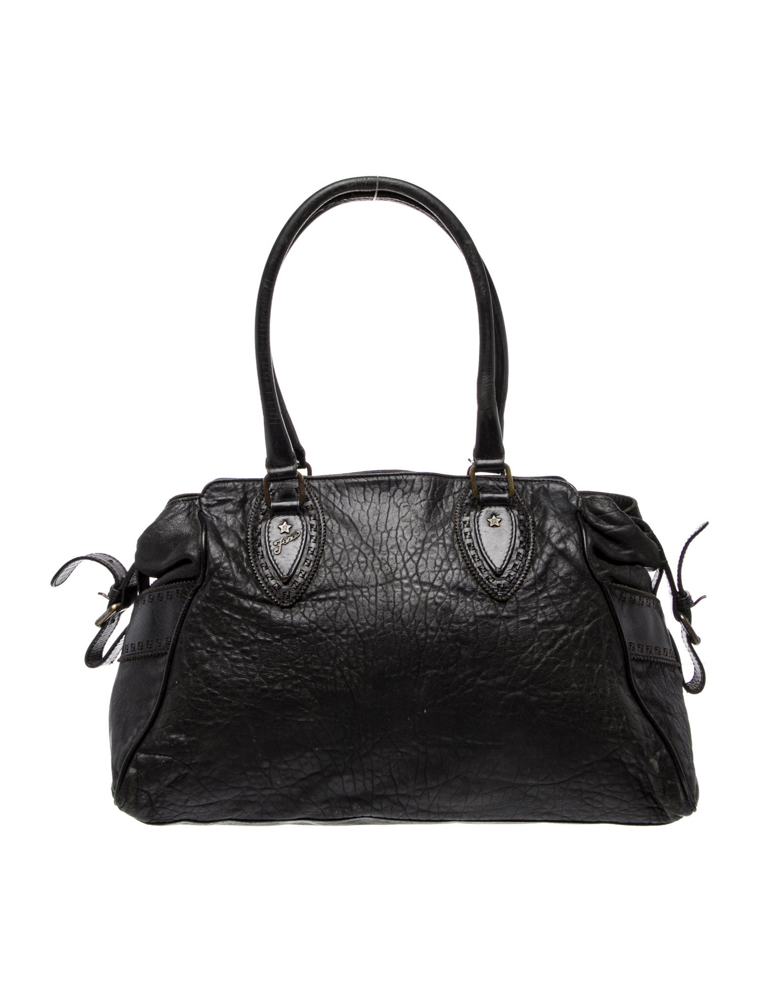 Fendi Leather Du Jour Vintage