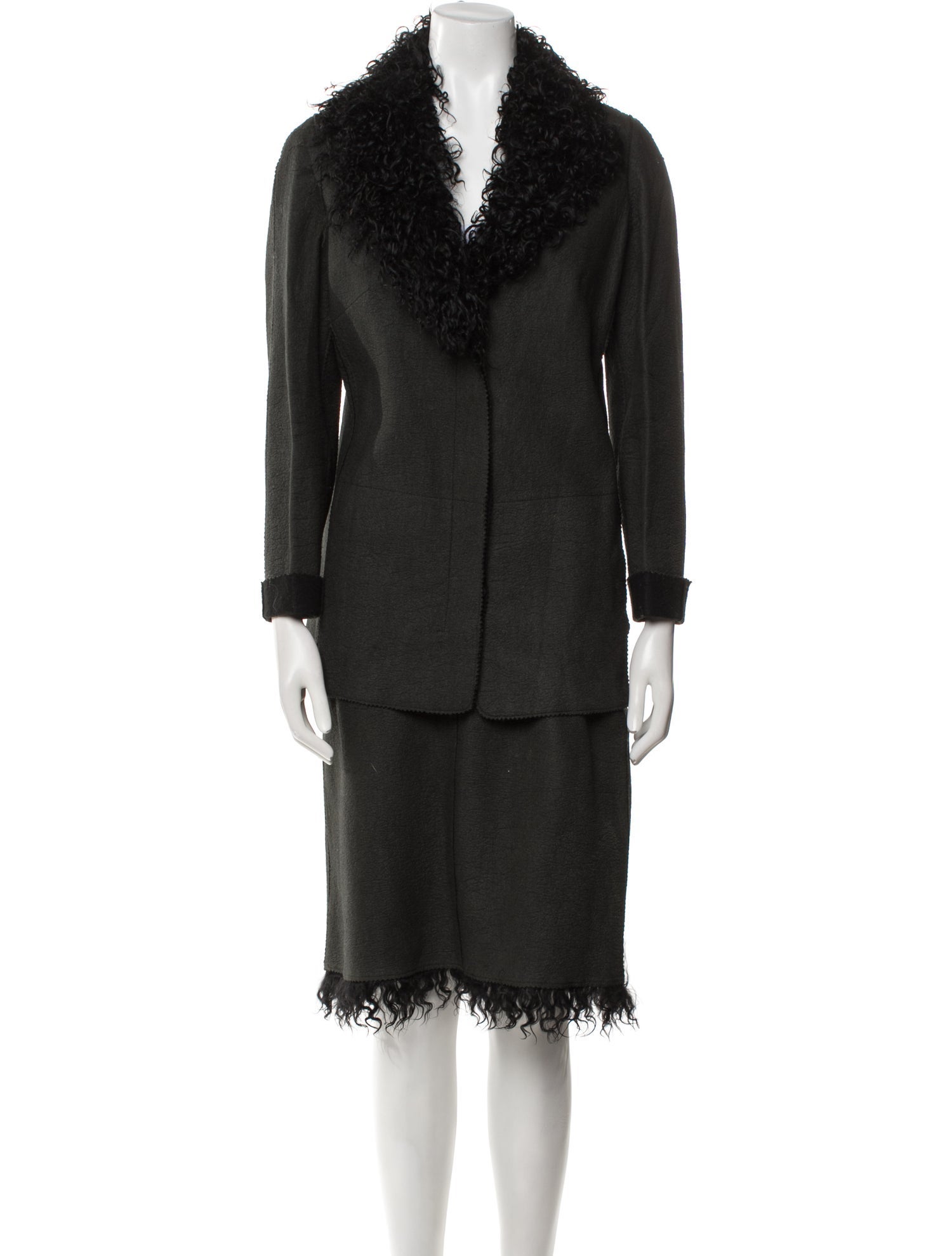 Fendi Vintage 1990's Skirt Suit