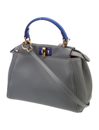 Fendi Leather Peekaboo Mini